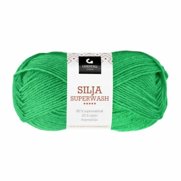Gjestal Silja Superwash 395 Vert vif