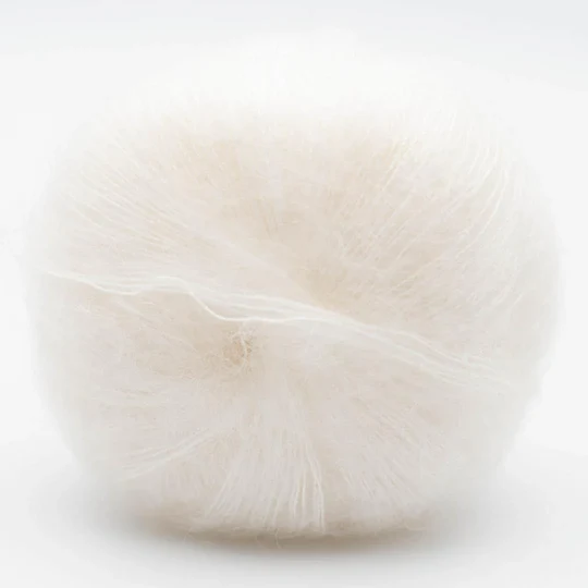 Kremke Soul Wool Silky Kid 06-001 Blanc neige
