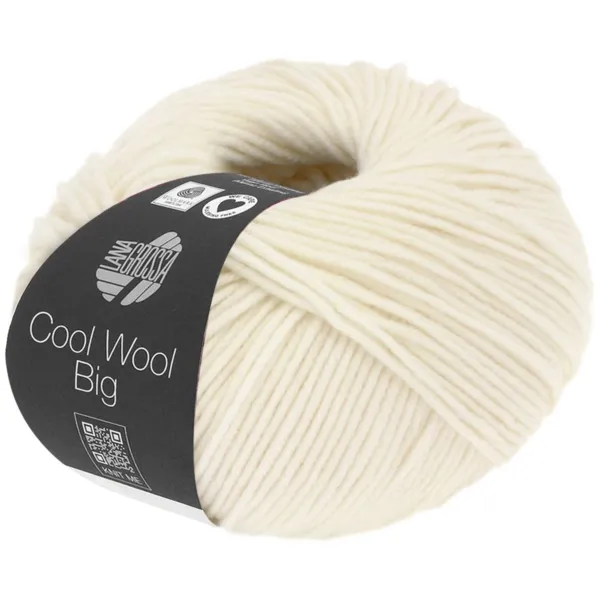 Lana Grossa Cool Wool Big 601 Blanc brut