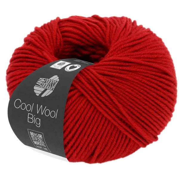 Lana Grossa Cool Wool Big 924 Rouge foncé