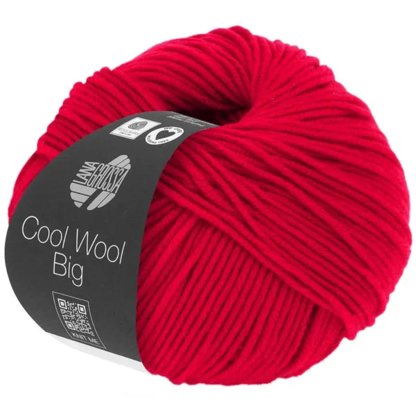 Lana Grossa Cool Wool Big 648 Rouge carmin