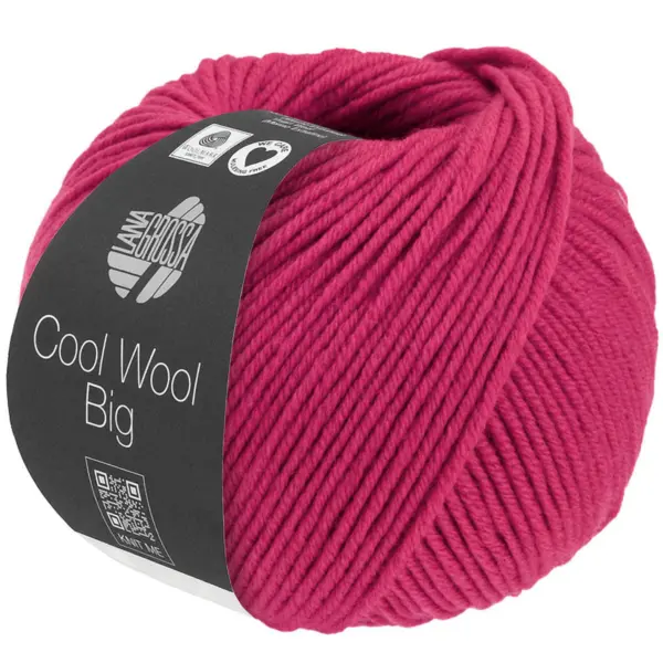 Lana Grossa Cool Wool Big 1632 Rouge indien chiné