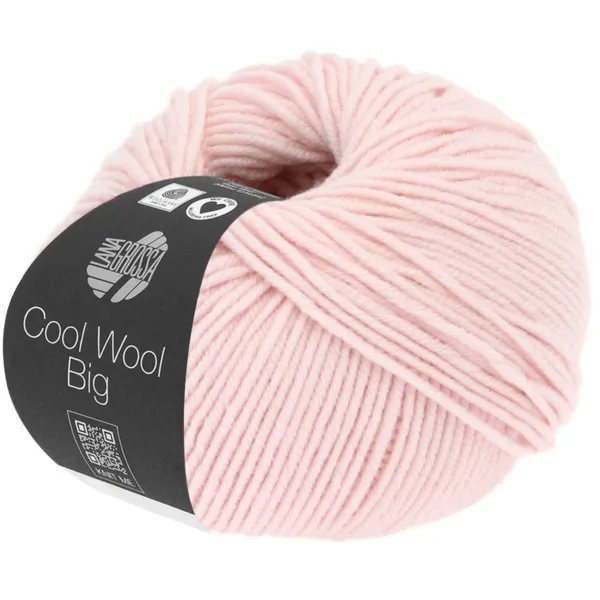 Lana Grossa Cool Wool Big 605 Rose pâle