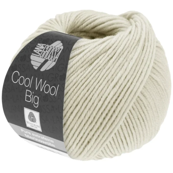 Lana Grossa Cool Wool Big 1010 Grège/gris beige