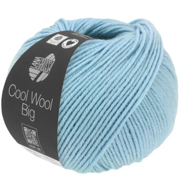 Lana Grossa Cool Wool Big 1620 Bleu clair chiné