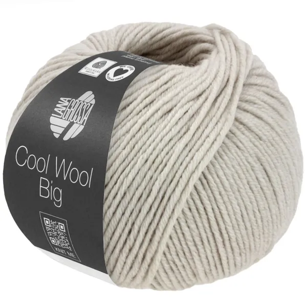 Lana Grossa Cool Wool Big 1691 Grège chiné
