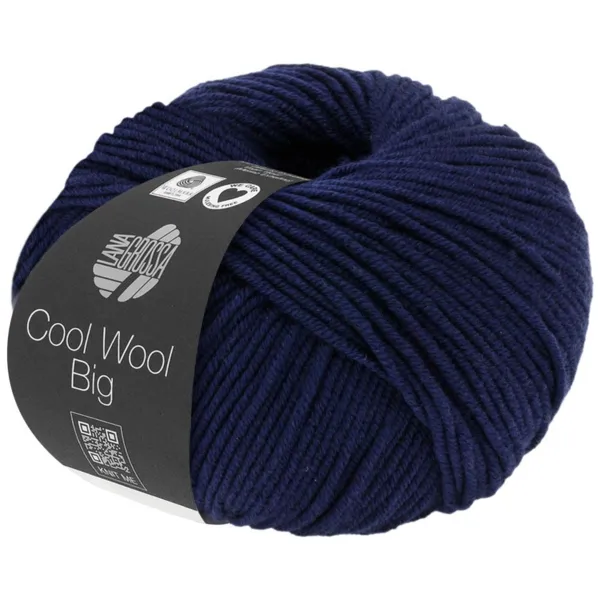 Lana Grossa Cool Wool Big 630 Bleu nuit