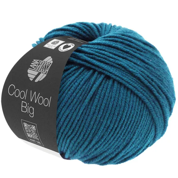 Lana Grossa Cool Wool Big 979 Vert pétrole foncé