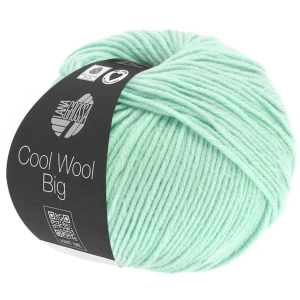 Lana Grossa Cool Wool Big 978 Vert pastel