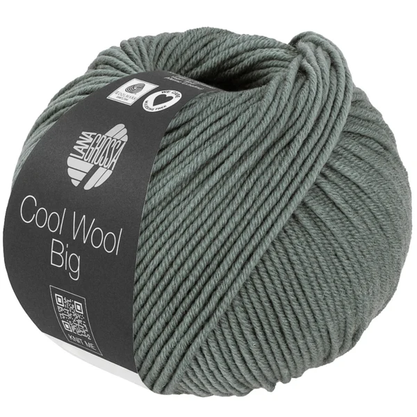 Lana Grossa Cool Wool Big 1040 Vert gris