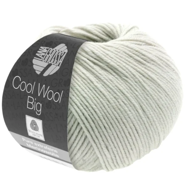 Lana Grossa Cool Wool Big 1002 Blanc gris