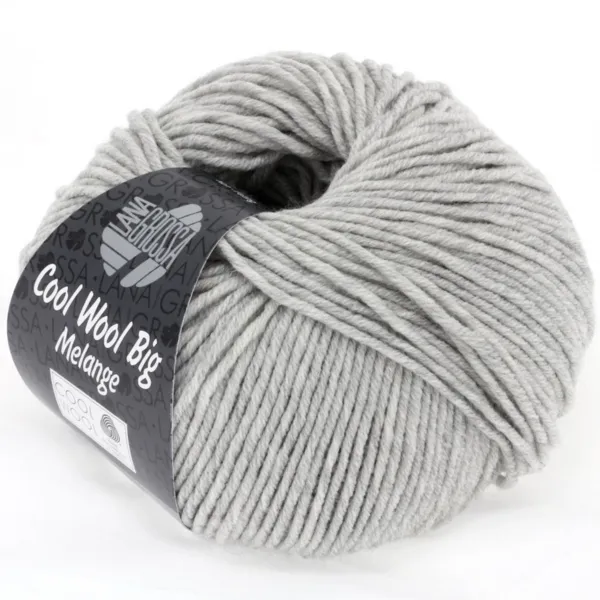 Lana Grossa Cool Wool Big 616 Gris clair chiné