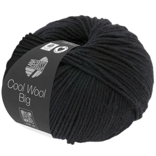 Lana Grossa Cool Wool Big 627 Noir