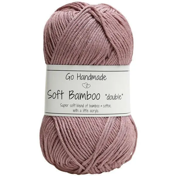 Go Handmade Soft Bamboo Double 17756 Lavande clair