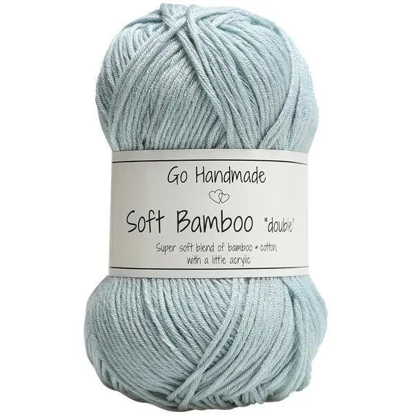 Go Handmade Soft Bamboo Double 17762 Azur