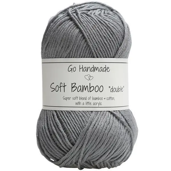 Go Handmade Soft Bamboo Double 17770 Gris