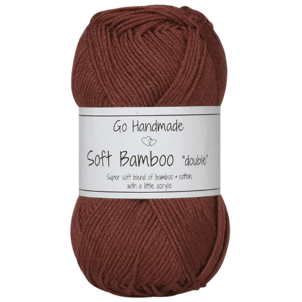 Go Handmade Soft Bamboo Double 17777 Caramel