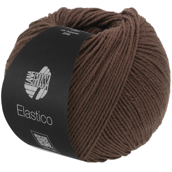 Lana Grossa Elastico 182 Brun chocolat