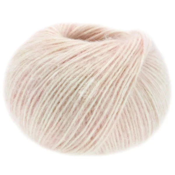 Lana Grossa Natural Alpaca Pelo 11 Rose clair chiné