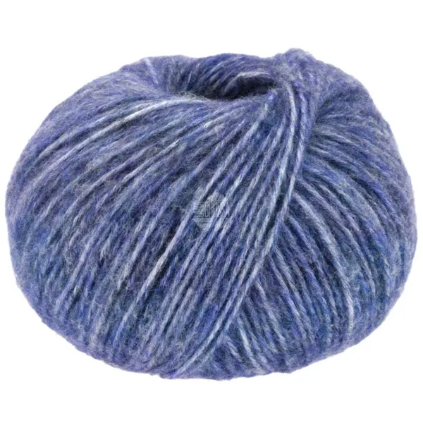 Lana Grossa Natural Alpaca Pelo 34 Bleu chiné