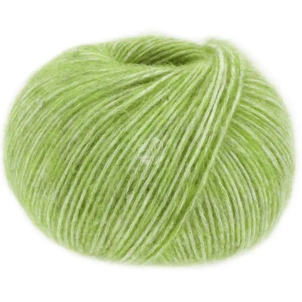 Lana Grossa Natural Alpaca Pelo 33 Vert mai chiné