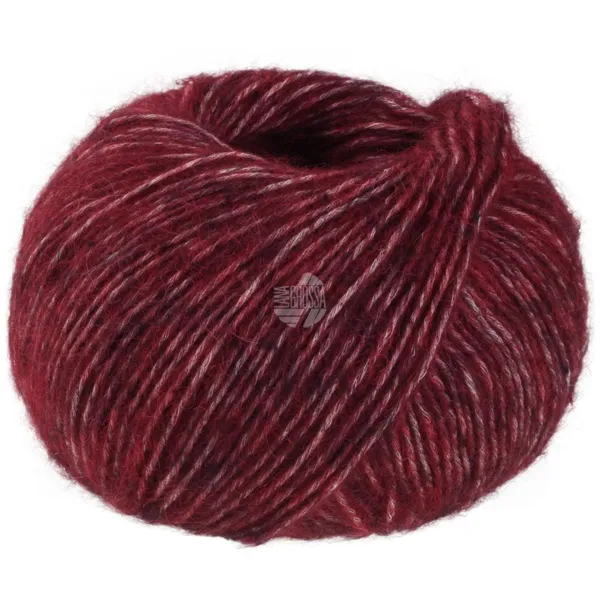 Lana Grossa Natural Alpaca Pelo 30 Bordeaux chiné