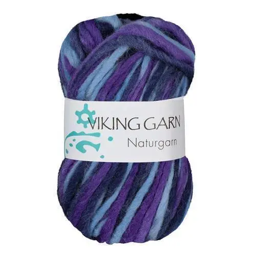 Viking Naturgarn 670 Multi turquoise/violet