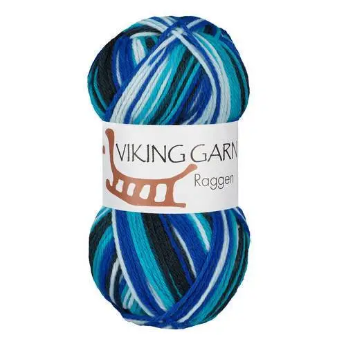 Viking Raggen 729 Multi bleu/blanc