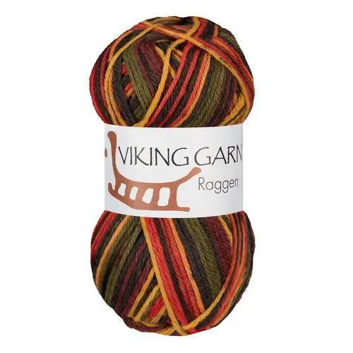 Viking Raggen 737 Multi orange/marron
