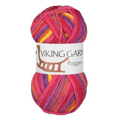 Viking Raggen 741 Multi jaune/cerise