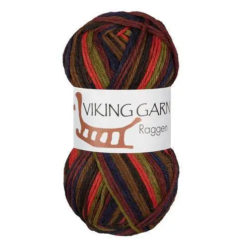 Viking Raggen 752 Multi marron/rouge