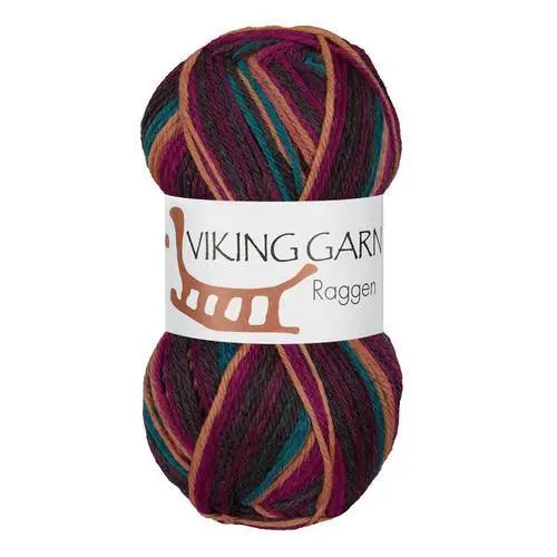 Viking Raggen 756 Multi violet/ocre