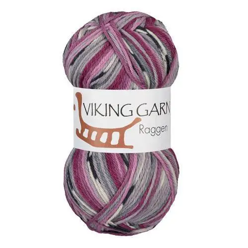 Viking Raggen 762 Multi gris/rose