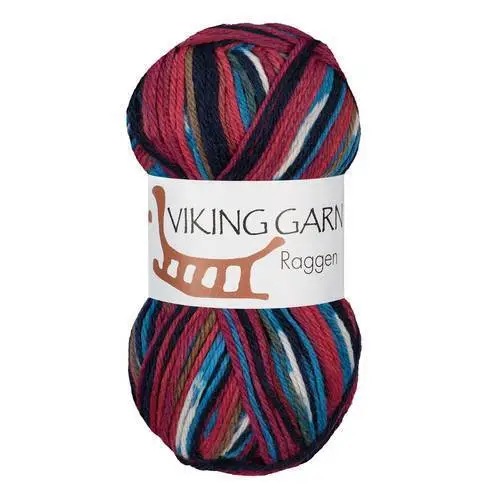 Viking Raggen 775 Multi bordeaux/bleu