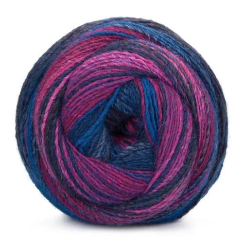 Mayflower Taormina 009 Rose/Marine/Chocolat/Bleu cobalt