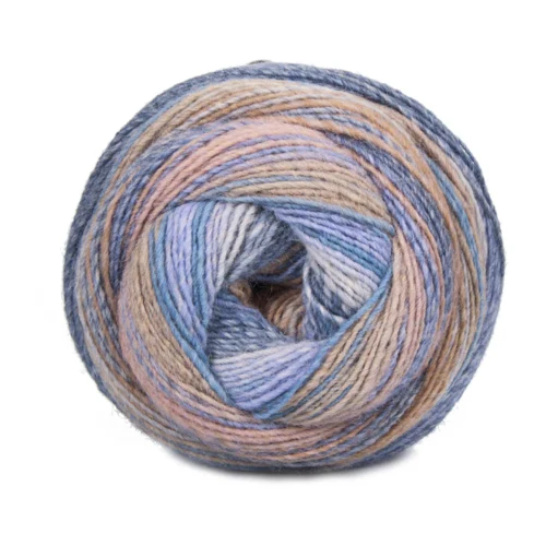 Mayflower Taormina 014 Camel/Bleu ciel/Bleu jean/Sable