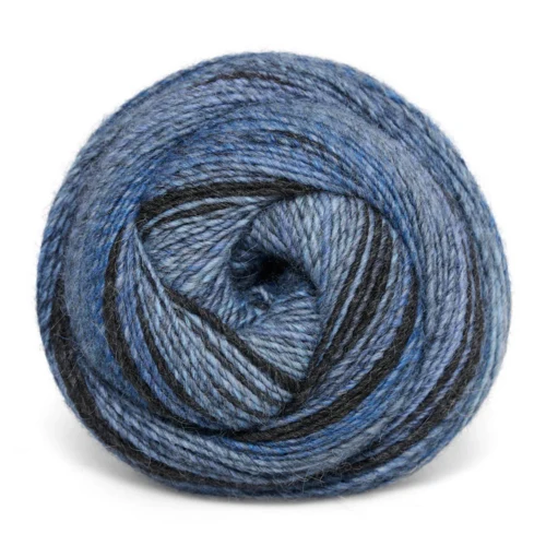 Mayflower Taormina 024 Noir/ Jean/ Bleu pastel/ Bleu foncé