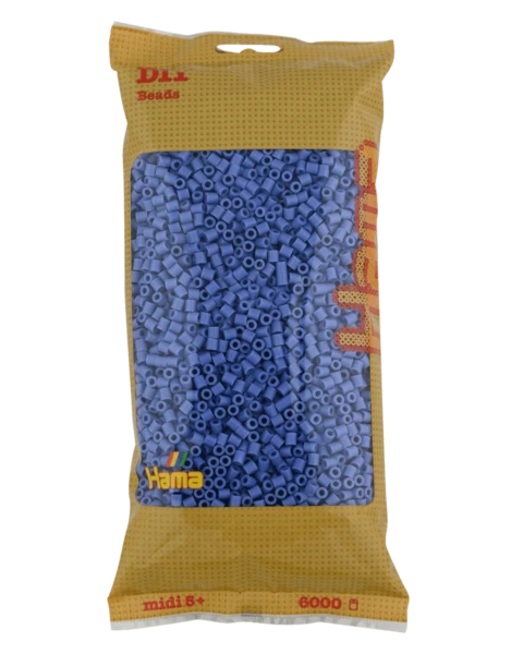 Perles Hama Midi, couleur unie, 6000 pièces 205-107 Lavande