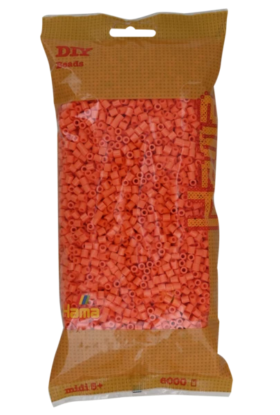 Perles Hama Midi, couleur unie, 6000 pièces 205-79 Abricot