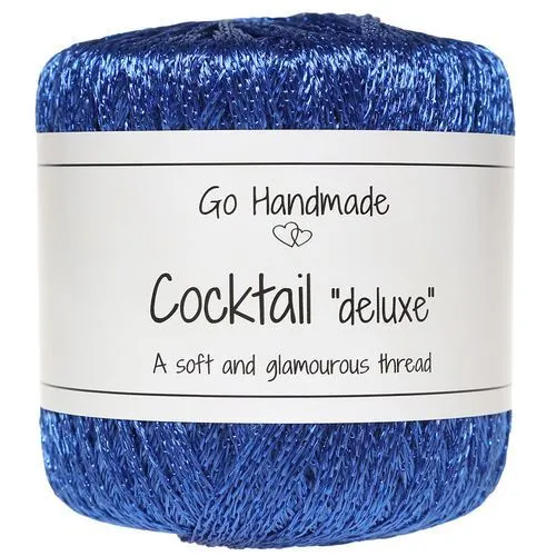 Go Handmade Cocktail "deluxe" 17546 Bleu cobalt
