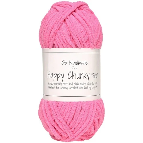 Go Handmade Happy Chunky Fine 17984 Azalée rose