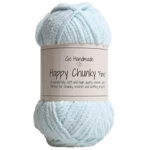 Go Handmade Happy Chunky Fine 17865 Bleu clair