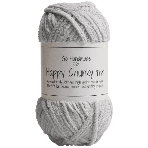 Go Handmade Happy Chunky Fine 17852 Gris clair