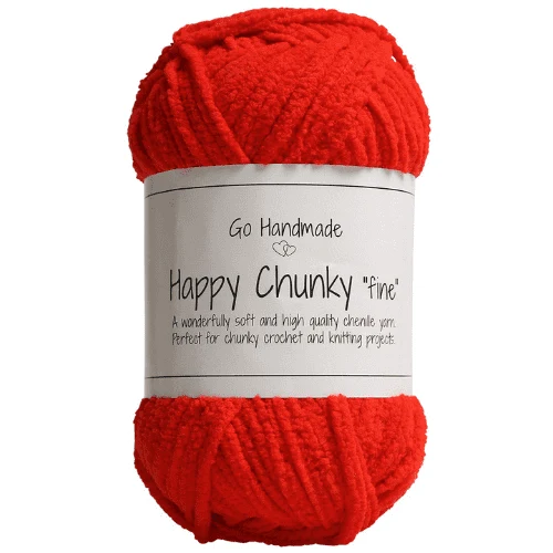 Go Handmade Happy Chunky Fine 17860 Rouge