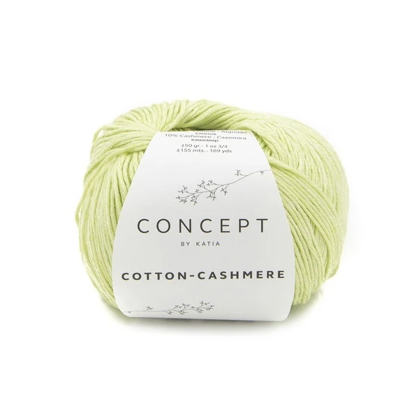 Katia Cotton-Cashmere 76 Pistache