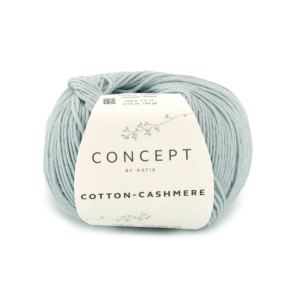 Katia Cotton-Cashmere 93 Lichtblauw