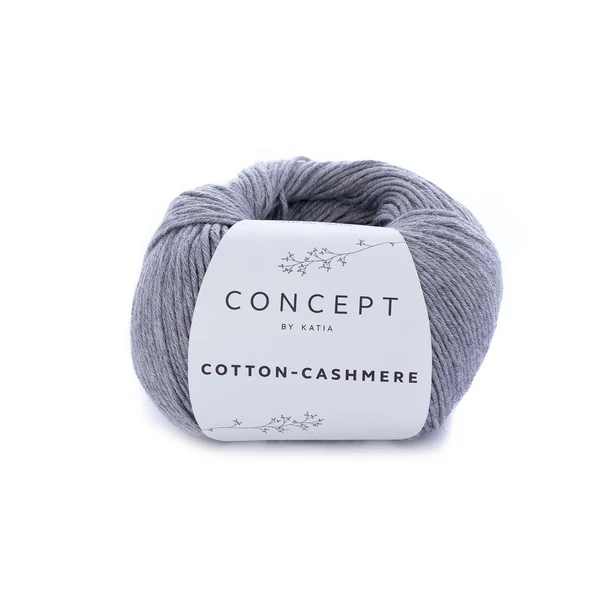 Katia Cotton-Cashmere 59 Grijs