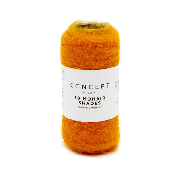 Katia 50 Mohair Shades 47 Orange clair