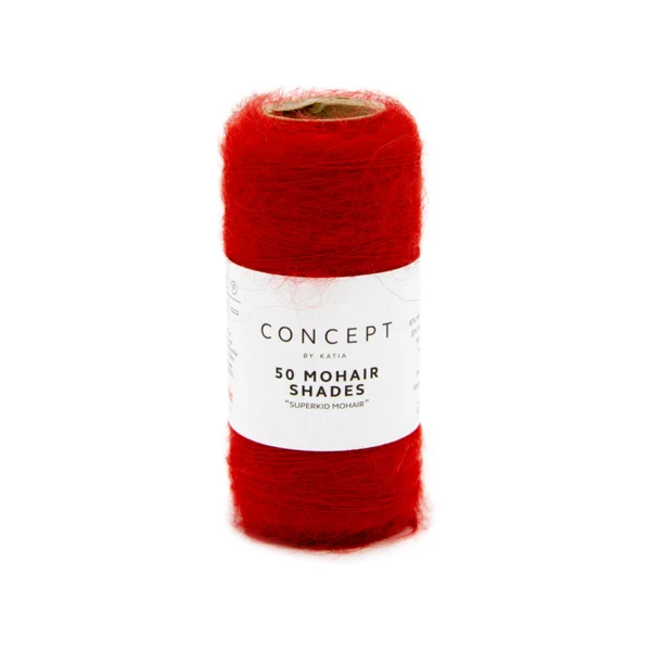 Katia 50 Mohair Shades 43 Rouge