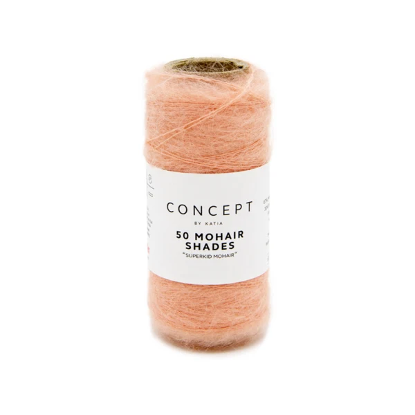 Katia 50 Mohair Shades 41 Saumon orange